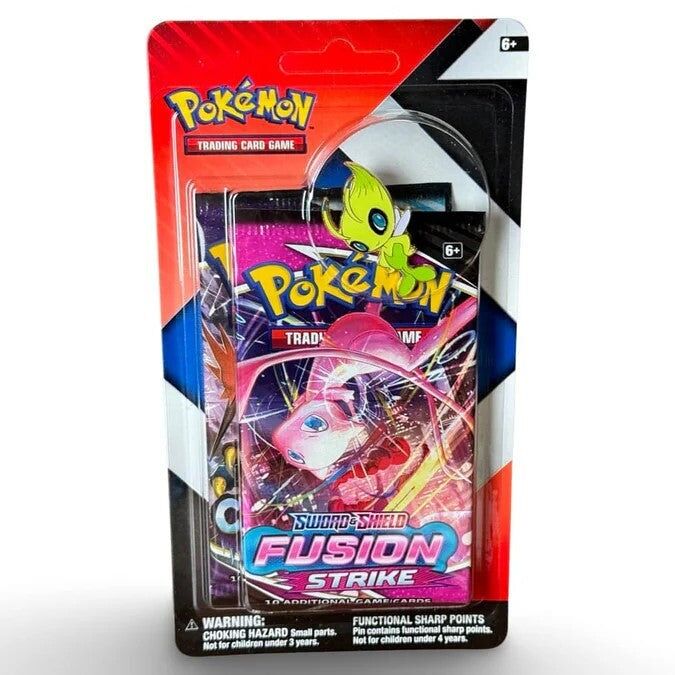 Pokémon Schwert & Schild: Fusion Strike Celebi Pin Blister