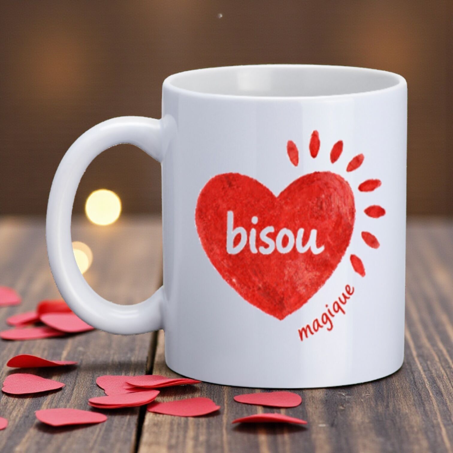 Mug, "Bisou magique"