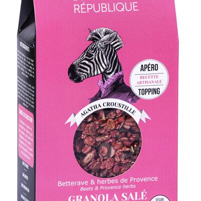 Granola salé Betterave & Herbes de Provence          160g