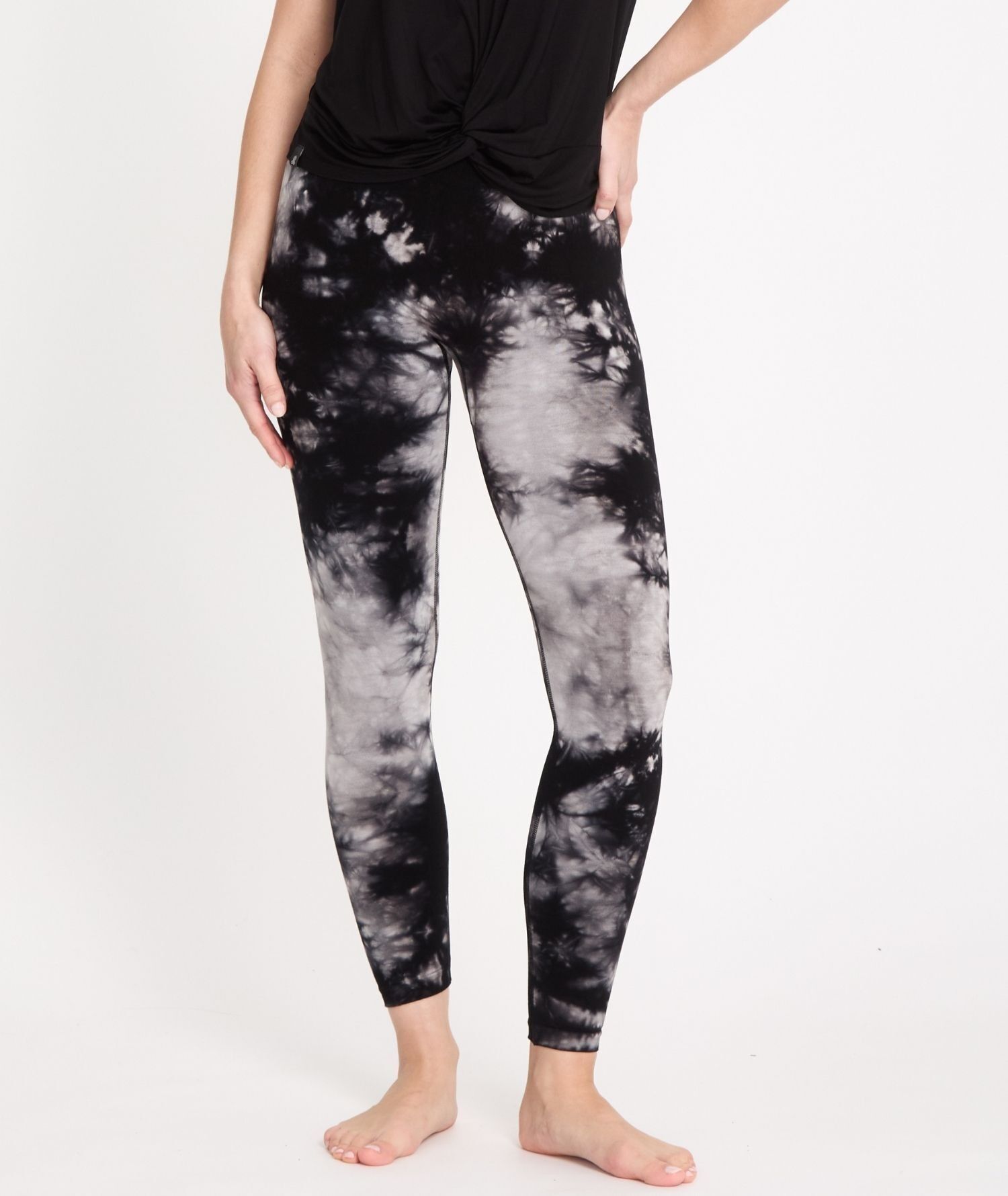 GENJI - Tie dye bamboo leggings