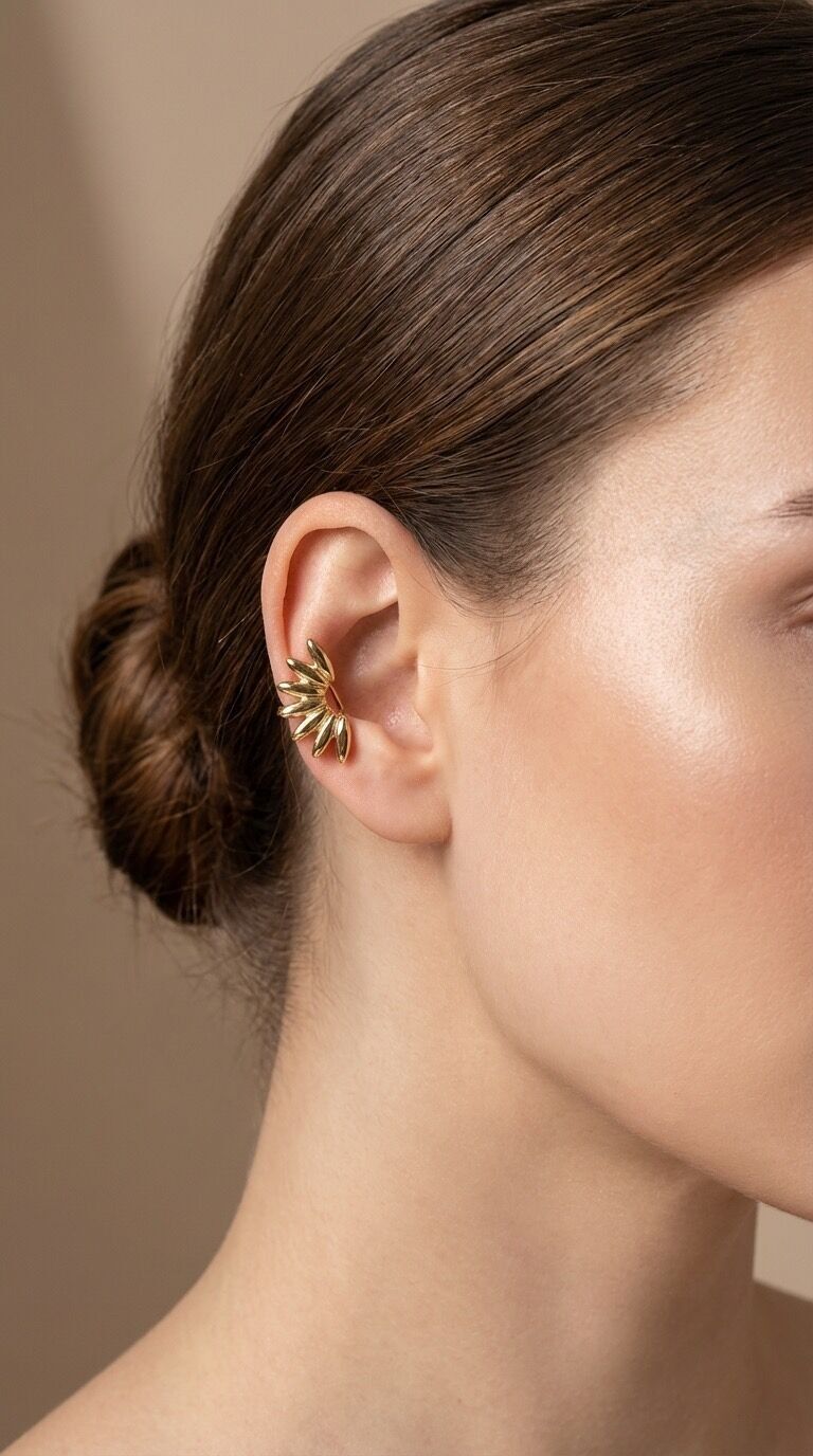 Pendientes de acero inoxidable 124RX302