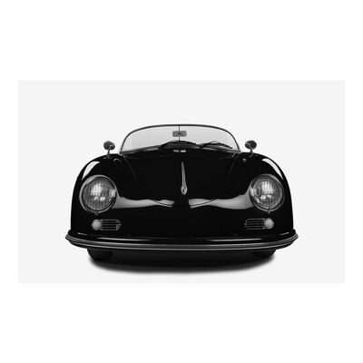 Porsche 356 Black (50x70)