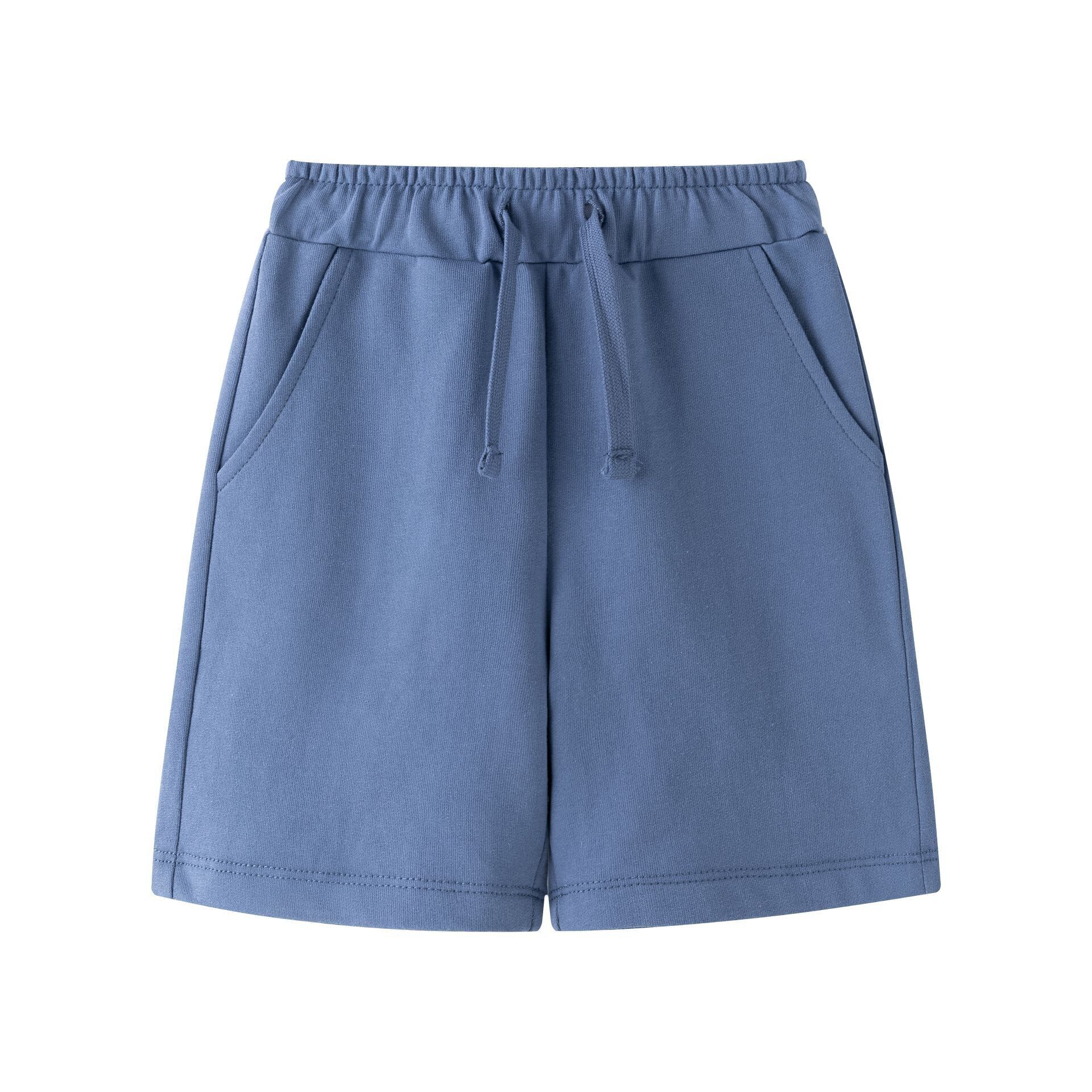 Bermuda terry cloth boy 3-9A medium blue JBV66315