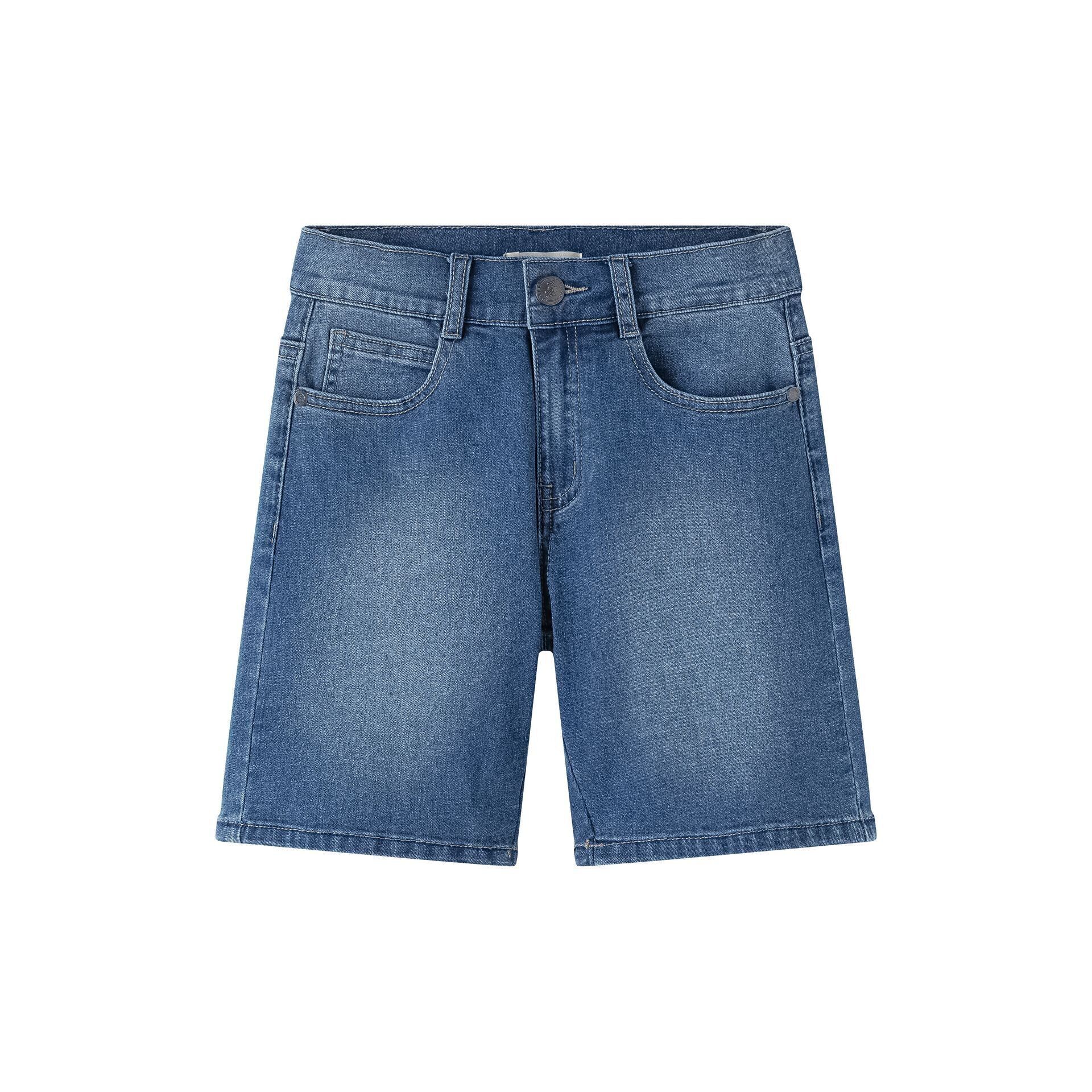 Boys' denim Bermuda shorts 7-12A Safari World KBV56258