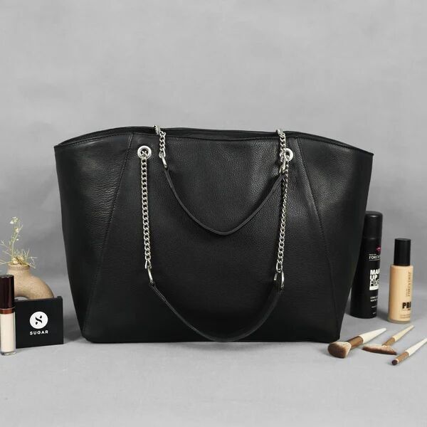 Handmade Genuine Leather Handbag - Elegant Multi-Compartment Purse for Women - Timeless Daily Bag