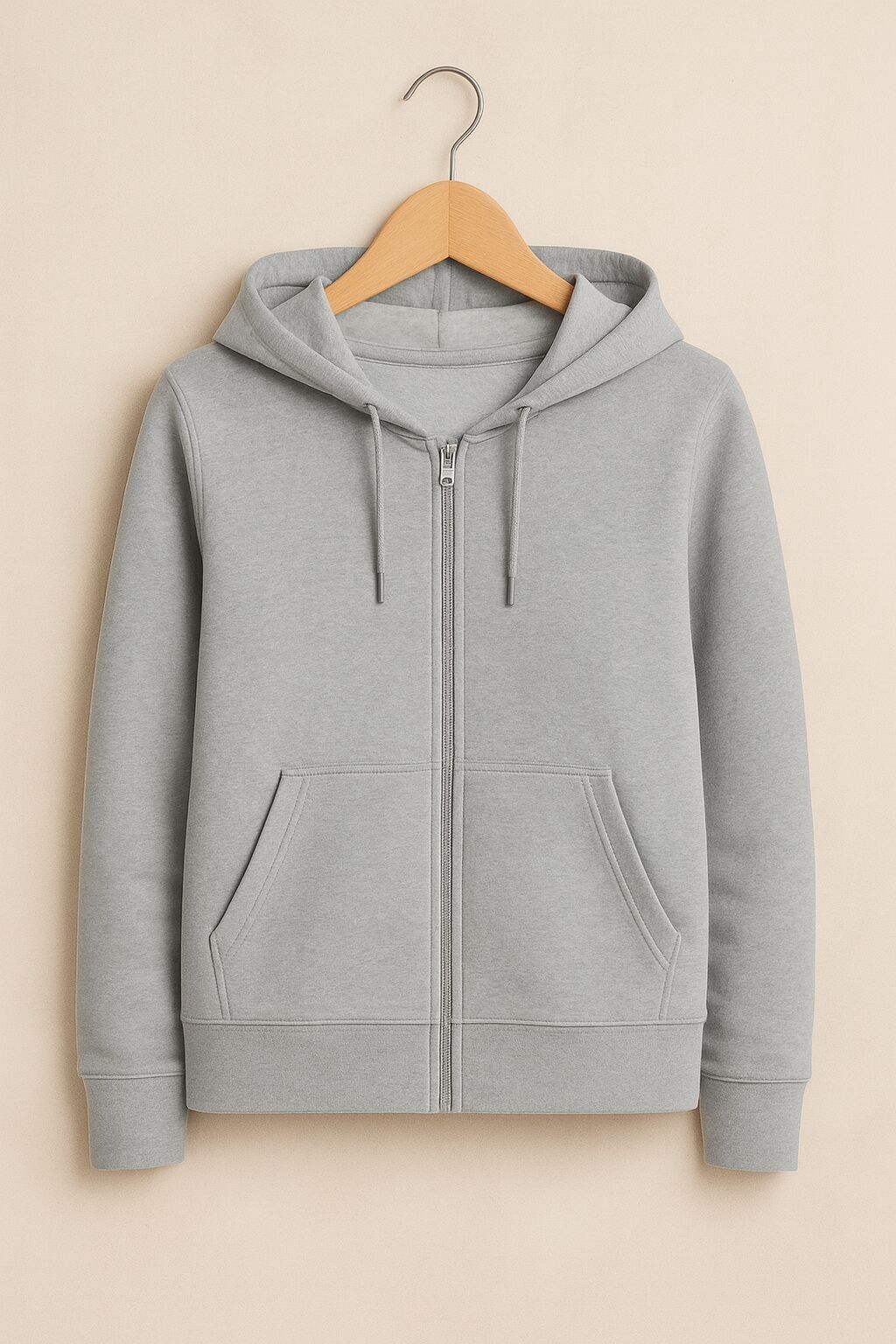 Zip-up hoodie