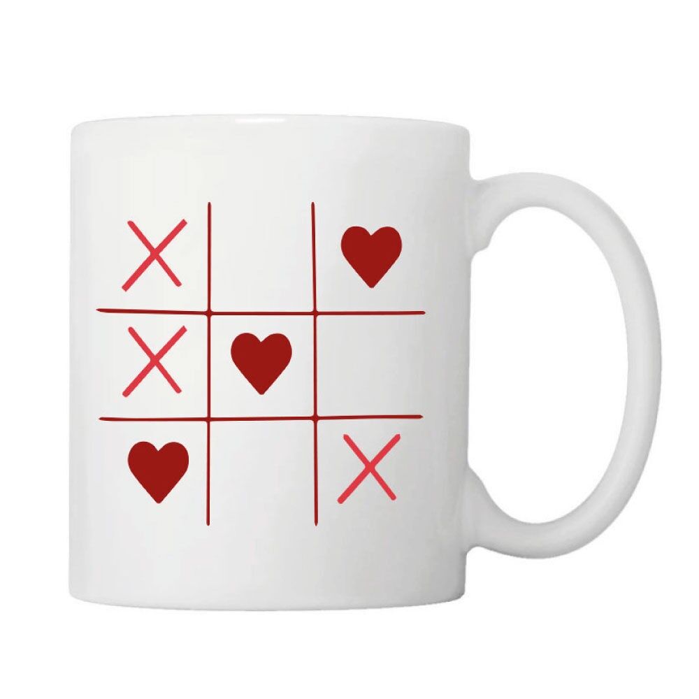 Mug - Morpion cœur