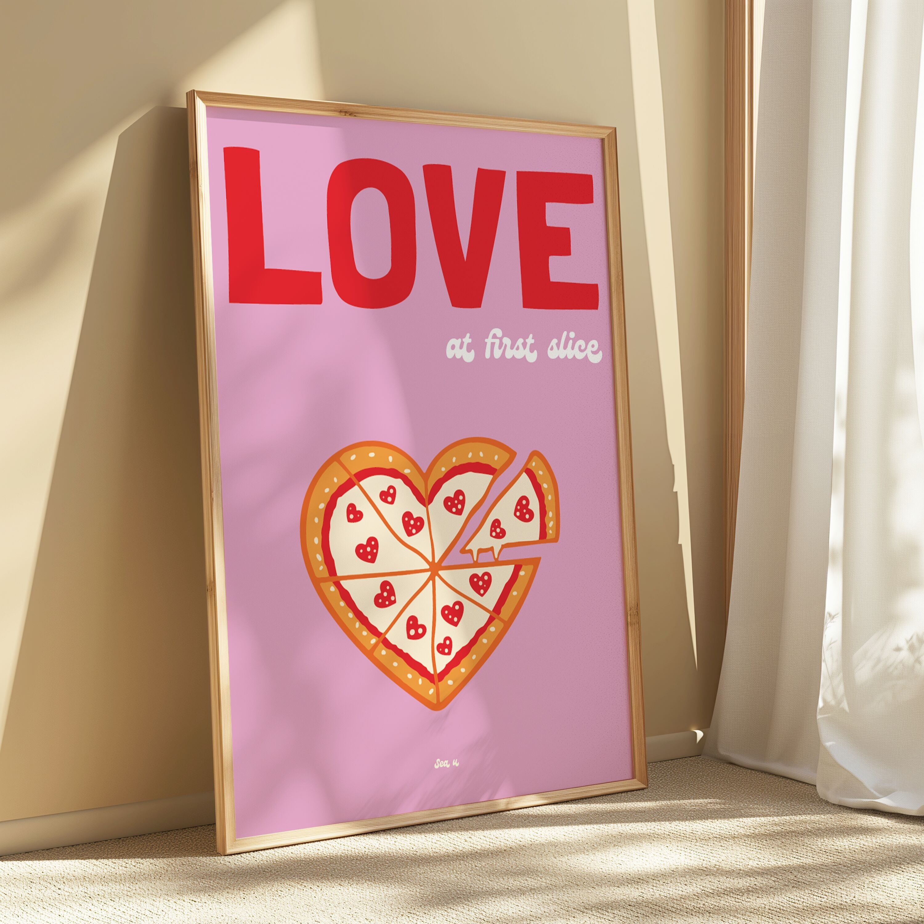Buy wholesale Poster Lovers - Love At first slice
