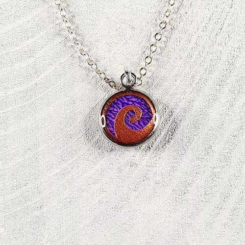 Waves mini pendant - Purple ,SKU307