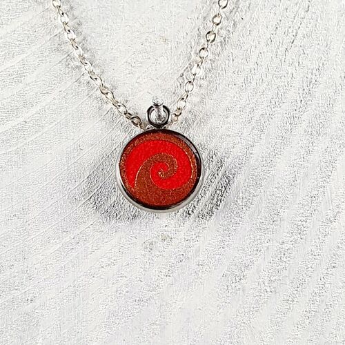 Waves mini pendant - Red ,SKU311