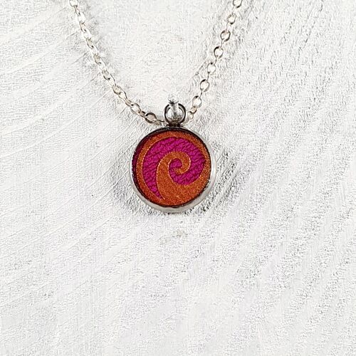 Waves mini pendant - Magenta ,SKU314