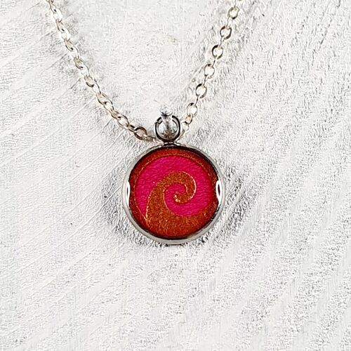 Waves mini pendant - Pink ,SKU315