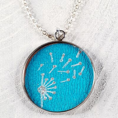 Dandelion Clock - Turquoise ,SKU347