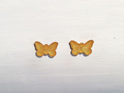 Butterfly studs - Gold ,SKU380