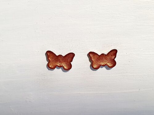 Butterfly studs - Copper ,SKU381