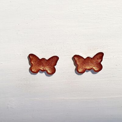 Butterfly studs - Copper ,SKU381