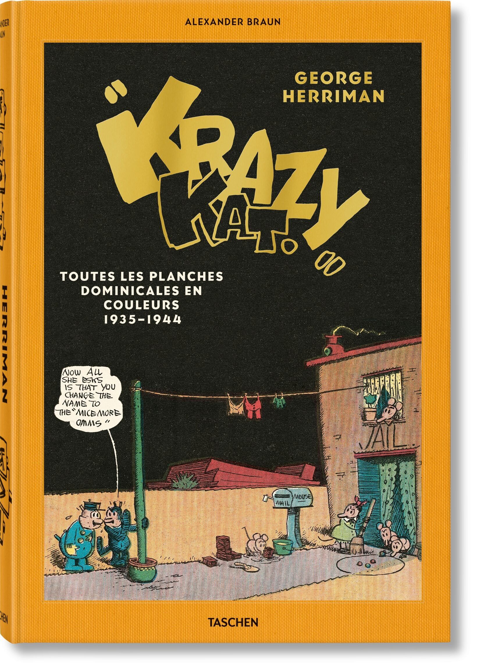 George Herriman “Krazy Kat”. Toutes les planches Dominicales en couleurs 1935–1944 (French)