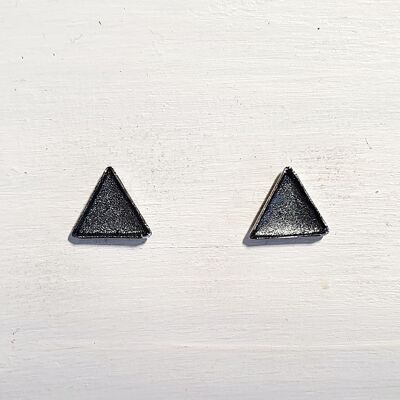 Mini triangle studs - Silver ,SKU457
