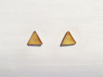 Mini clous triangulaires - Or ,SKU458