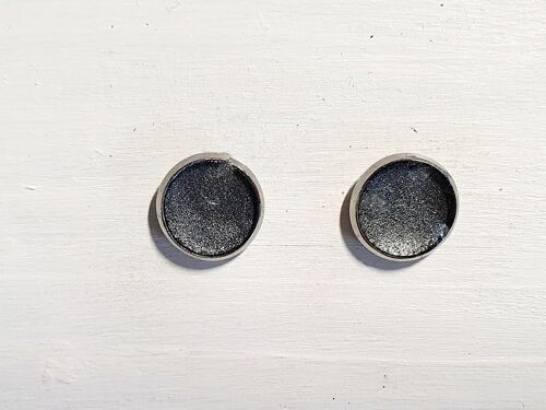 Mini round studs - Silver ,SKU508