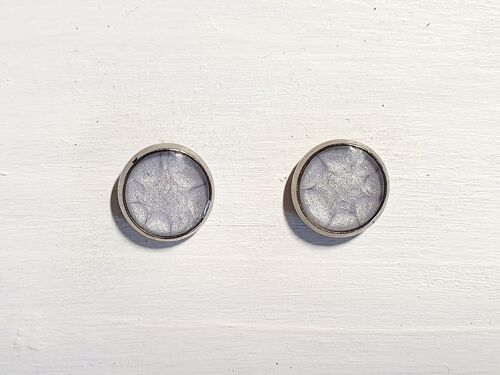 Mini round studs - Ice ,SKU517