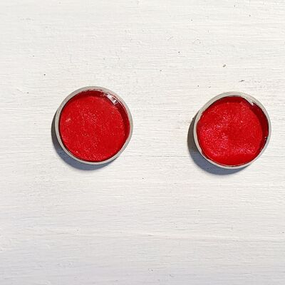 Mini tachuelas redondas - Perla roja, SKU519