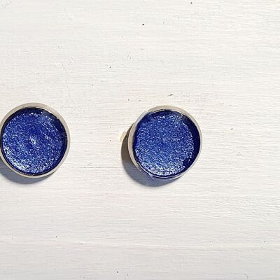 Mini clous ronds - Perle bleuet ,SKU522