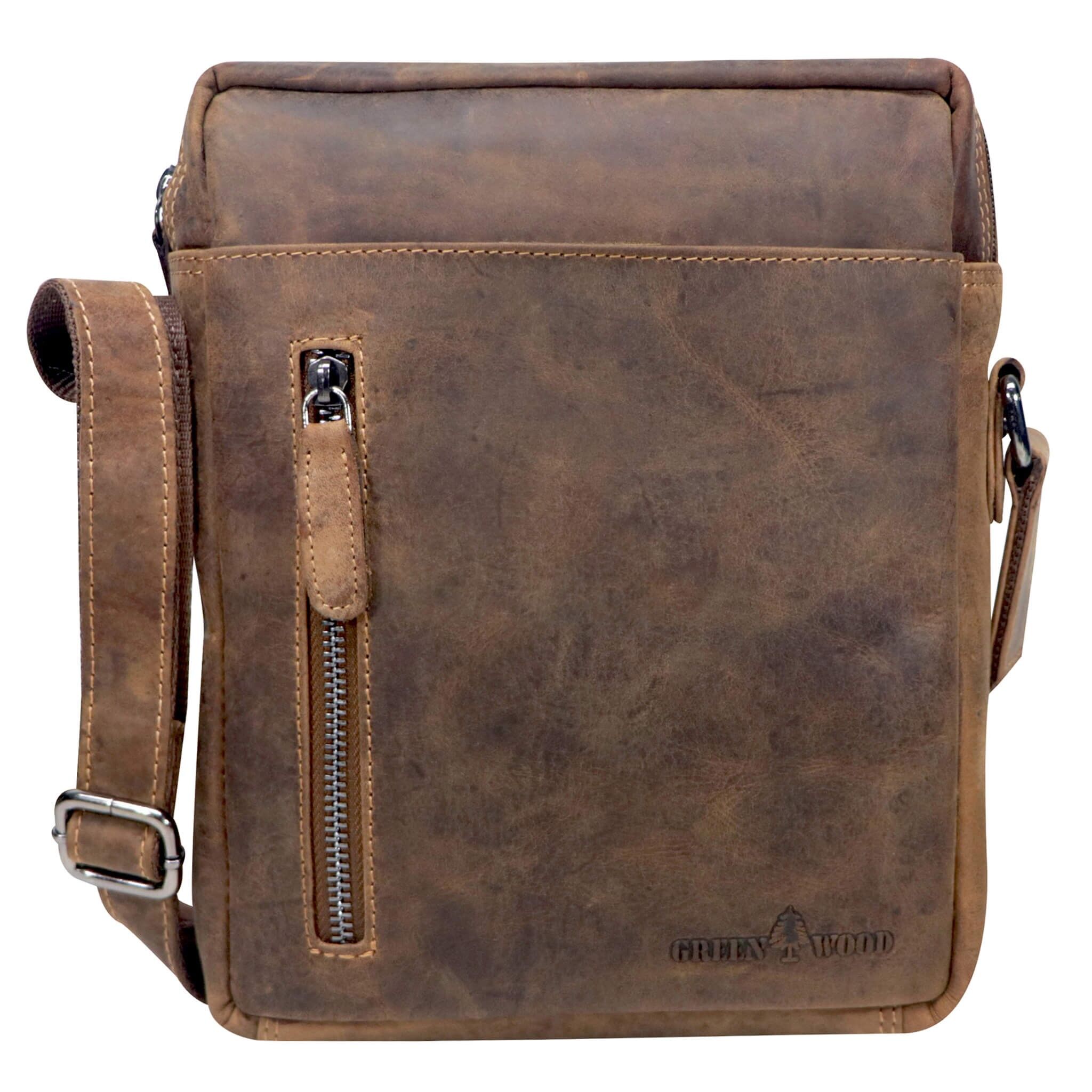 Dan Crossbody Bag Men Leather Small Shoulder Bag Cell Phone Women