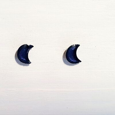 Mini clous de lune - Perle de minuit, SKU636