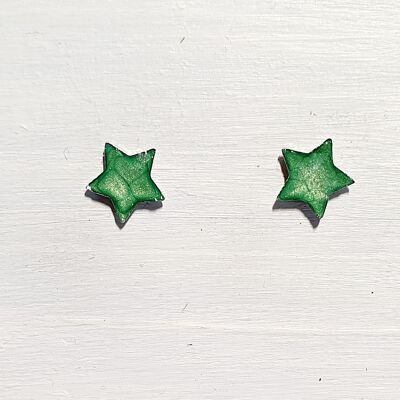 Mini tachuelas de estrella - Verde, SKU652