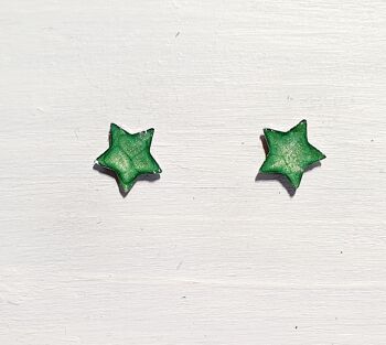 Mini clous étoiles - Vert ,SKU652