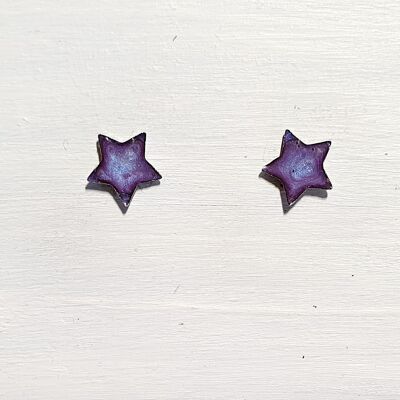 Mini tachuelas de estrella - Violeta, SKU661