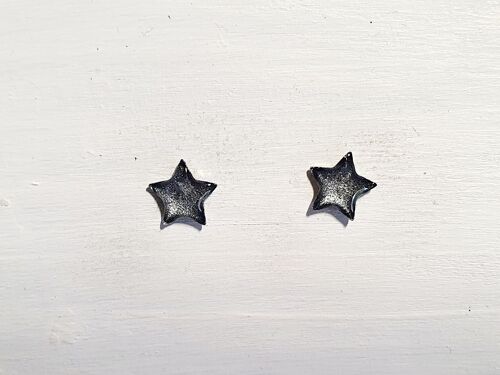 Mini star studs - Silver ,SKU662