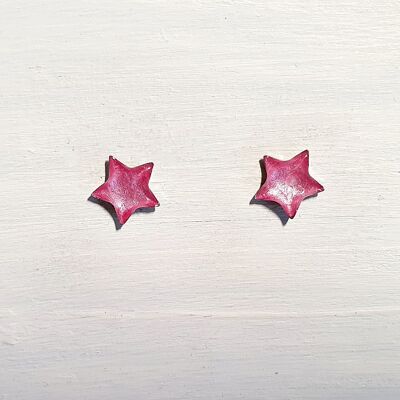Mini clous étoiles - Perle de barbe à papa, SKU674