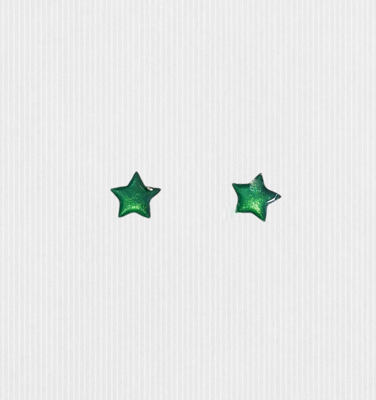 Mini tachuelas de estrella - Pearl Green, SKU677