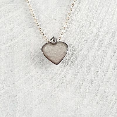 Collier pendentif coeur - Ice ,SKU763