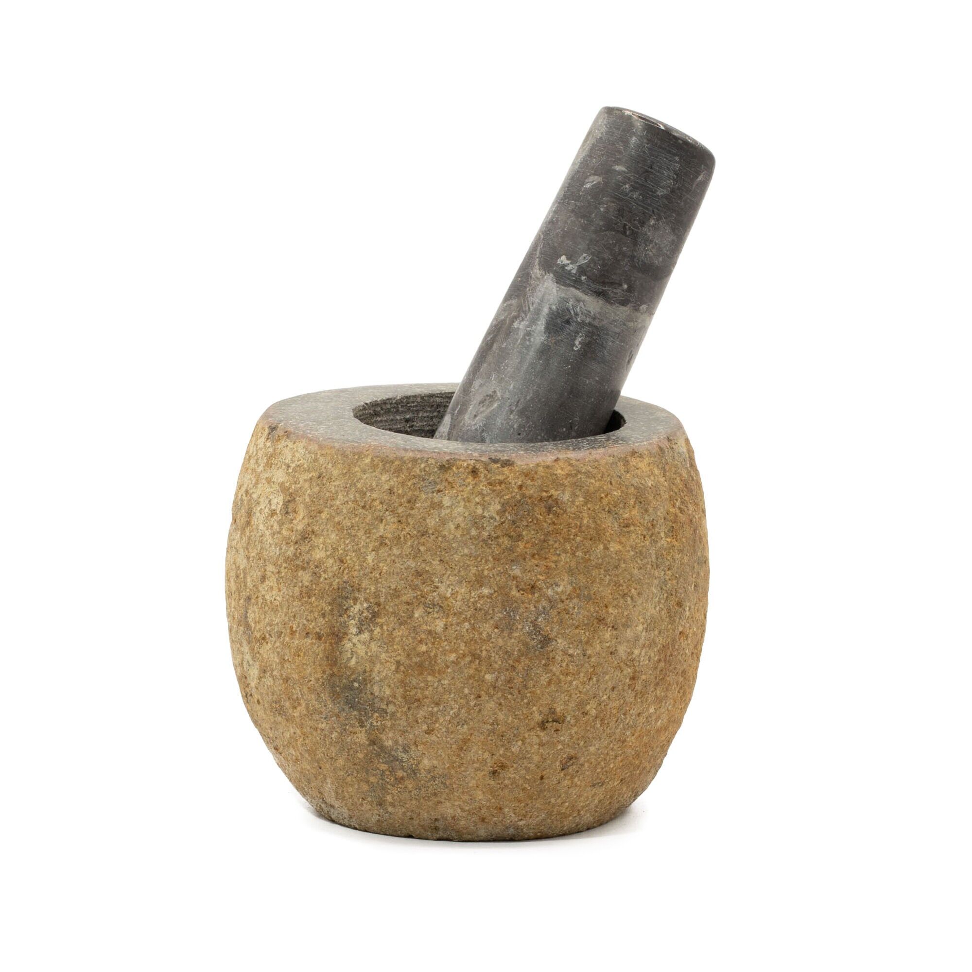 Natural Riverstone Pestle & Mortars