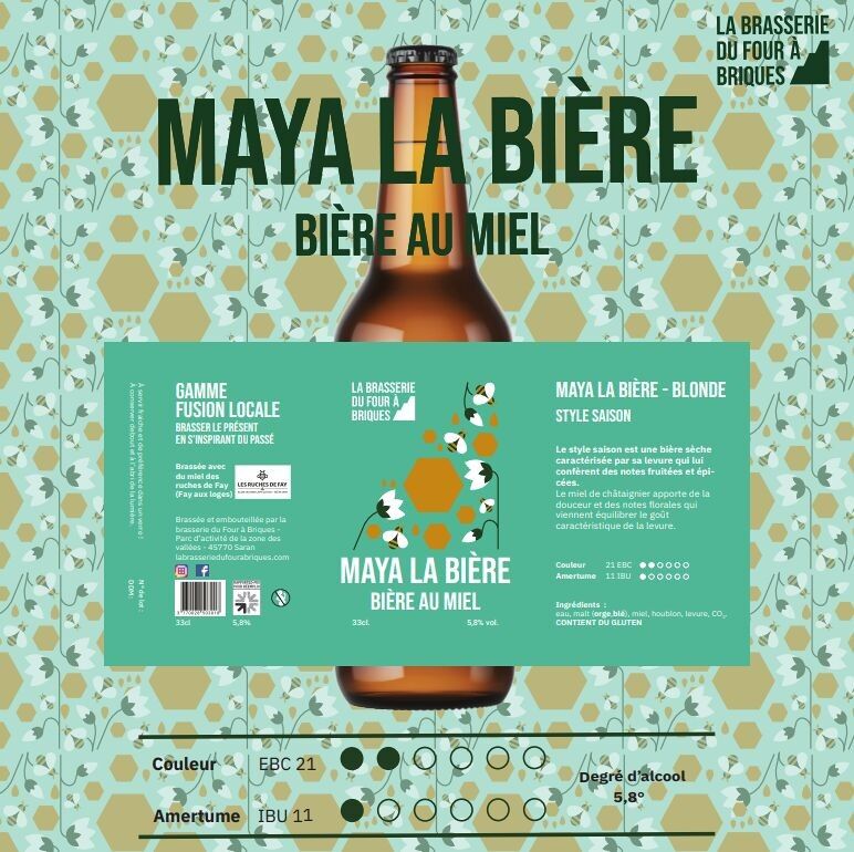 MAYA LA BIERE - SAISON 5,5° (blonde)
