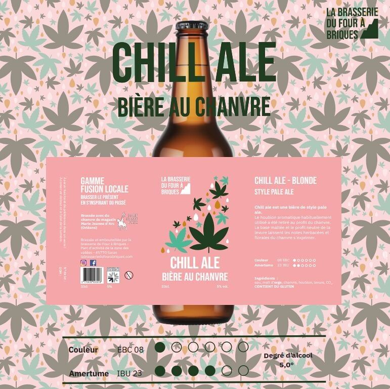 CHILL ALE - AMERICAN PALE ALE 5° (blonde)