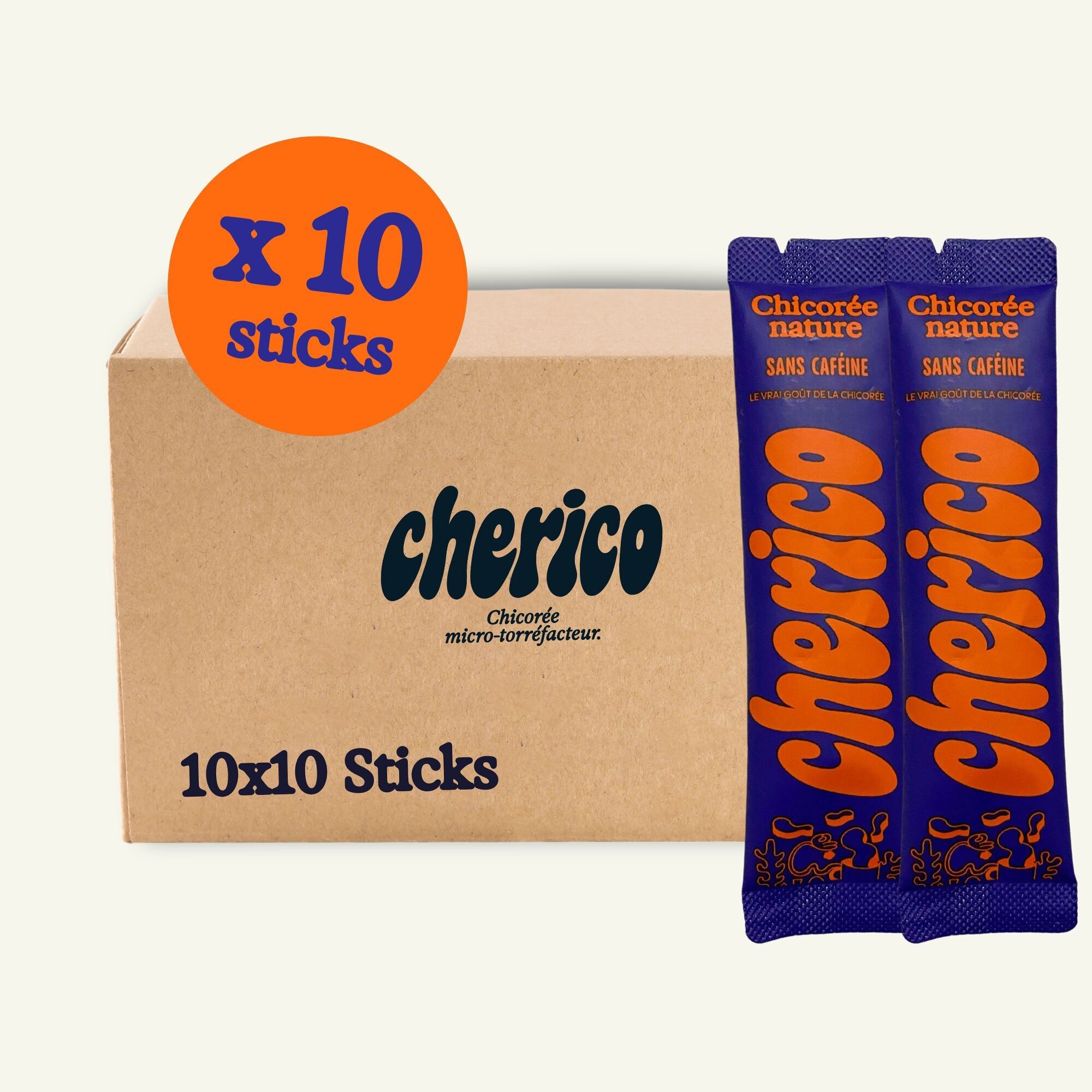 Instant-Chicorée – Einzelstick x 10 x 10