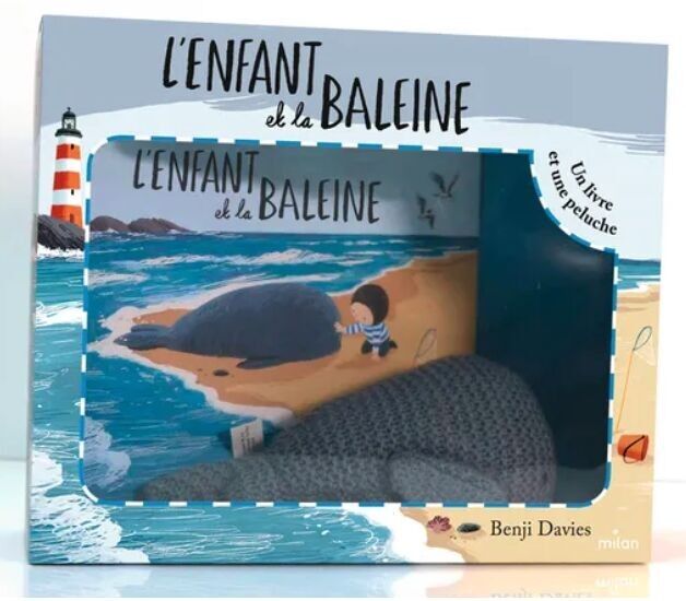 CHILDREN'S GIFT SET AND THE WHALE + PLUSH TOY
