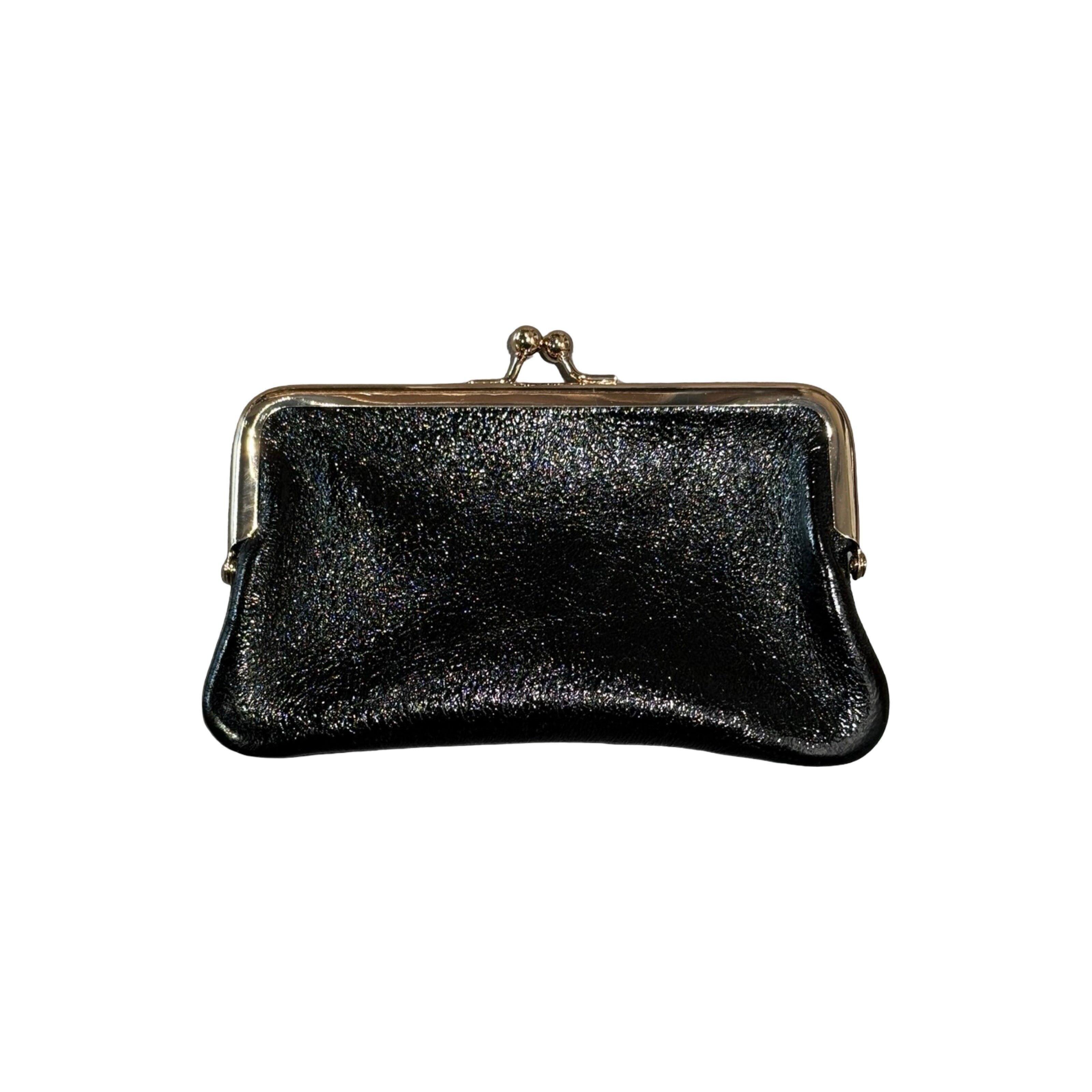 Medium Iridescent Leather Wallet/CARD Pouch
