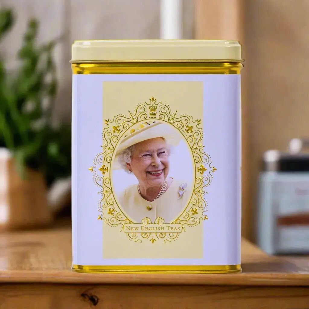Buy wholesale Queen Elizabeth II Commemorative Tea Tin, 72 Teabags