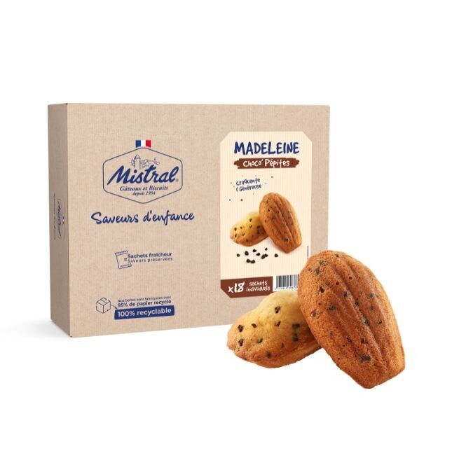 Chocolate Chip Madeleine