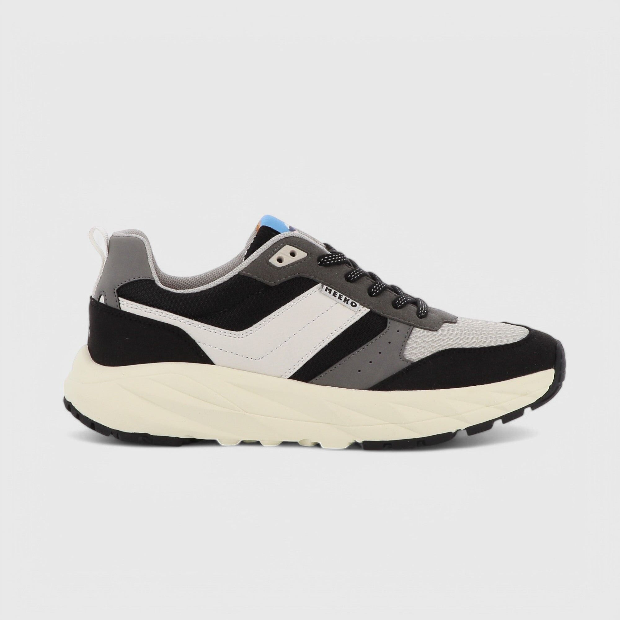 PONGO - DARK GRAY - TECHNICAL AND DURABLE SNEAKERS