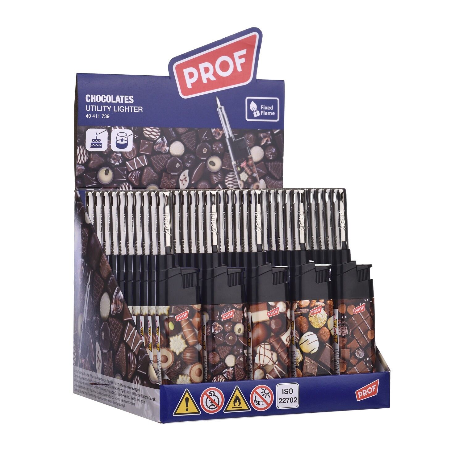 Chocolates Design Kerzenanzünder mit fester Flamme - PROF