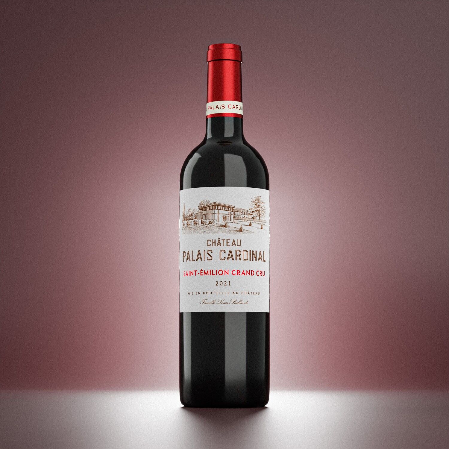 Saint-Émilion Grand Cru red wine – Château Palais Cardinal – 2021