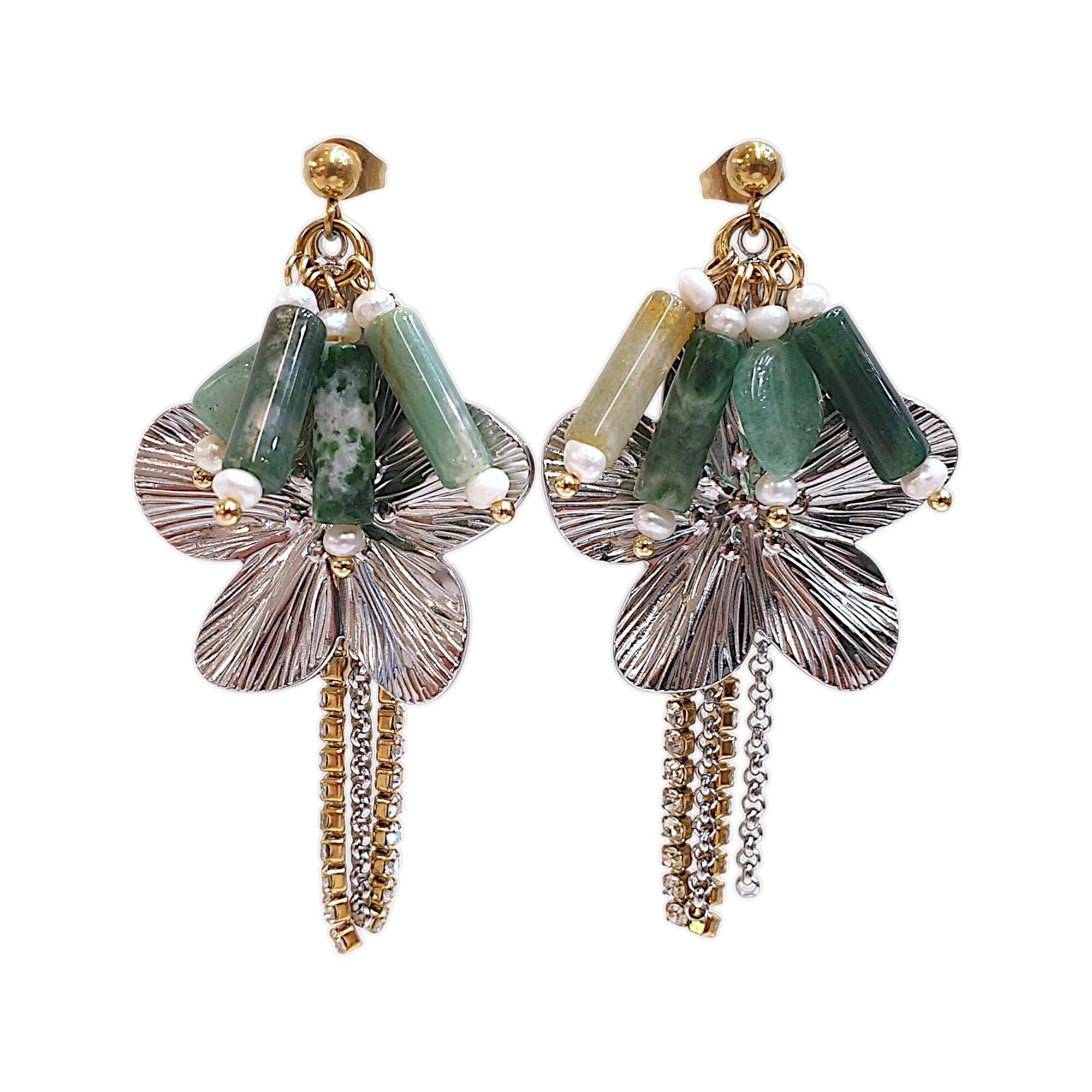 Matins parisiens - Boucles d'oreilles Abriel – Idée cadeau - Création & fabrication françaises