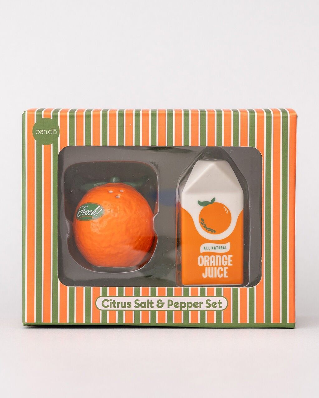 Salt and Pepper Shakers, Orange