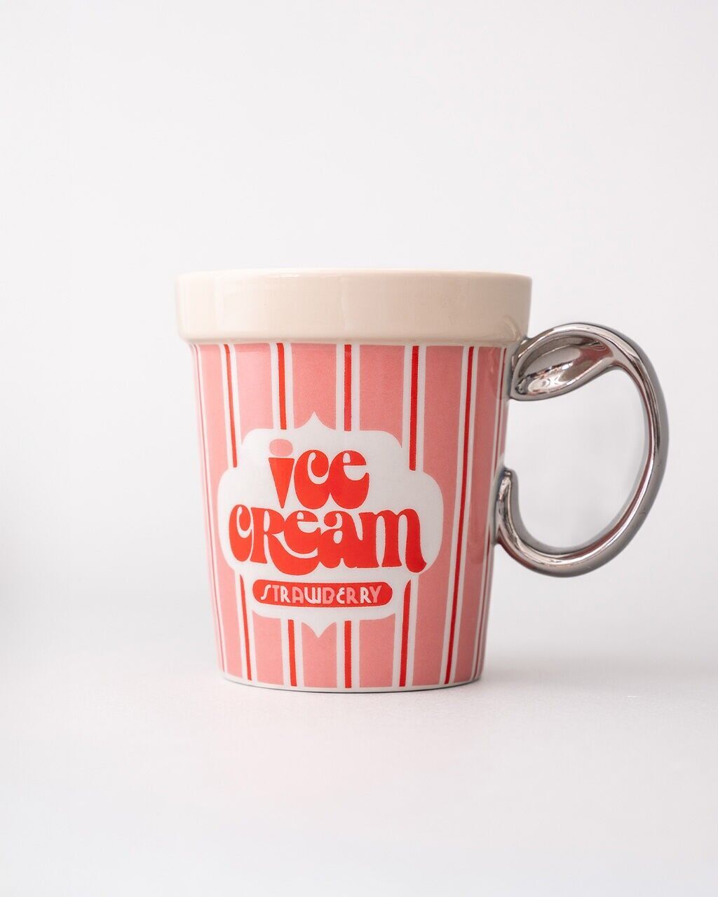 Novelty Ceramic Mug, Ice Cream Carton